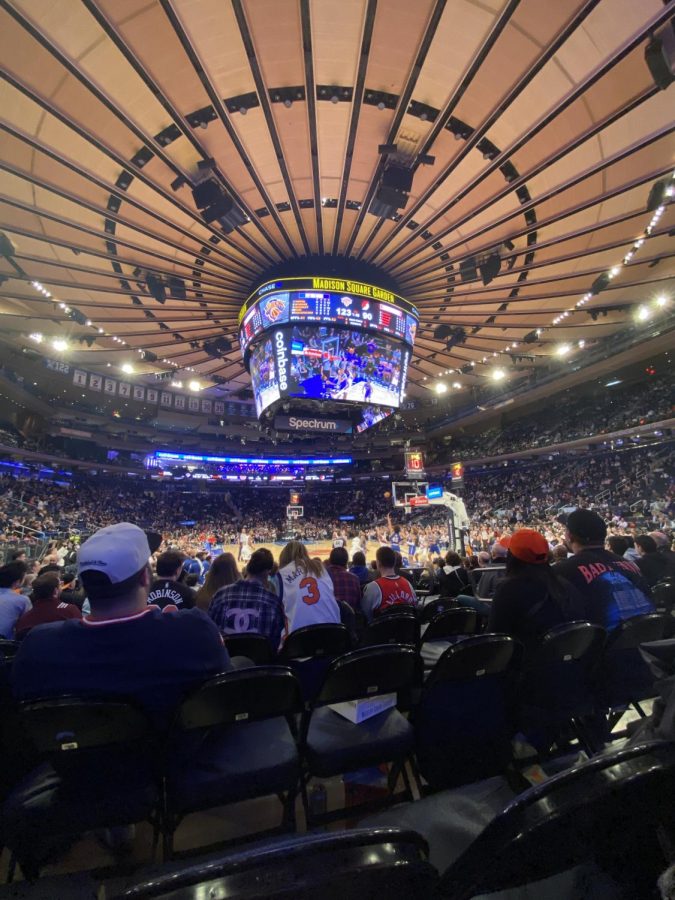 POV Madison Square Garden on March 16th, 2022.