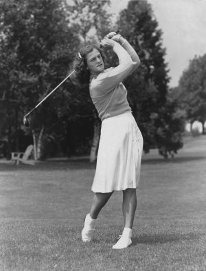 "Babe" Didrikson in 1947.